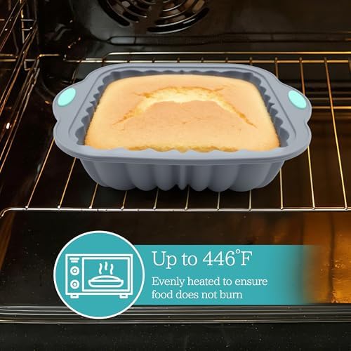 To encounter 51 Piece Silicone Baking Pan Set, Non-Stick Bakeware Set