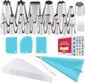 Icing Nozzles Set, Cake Decorating Set, Stainless Steel Piping Icing