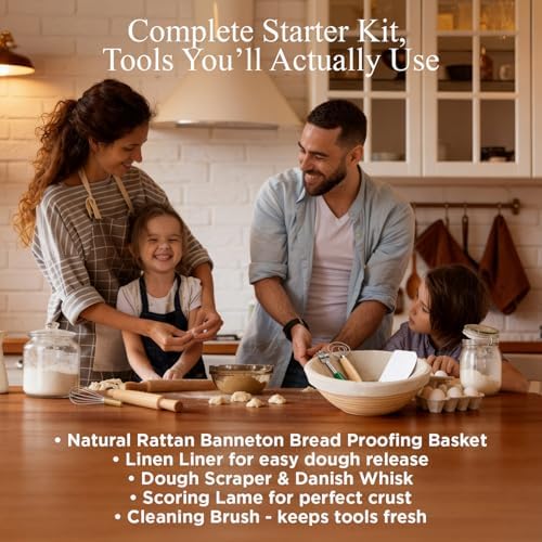 Sourdough Bread Kit, Complete Bread Making Supplies and Sourdough