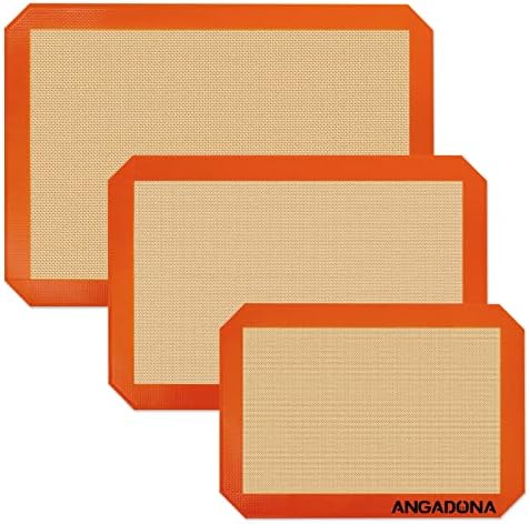 Silicone Baking Mat Sheets Set, Easy Clean &Non-Stick Food Grade