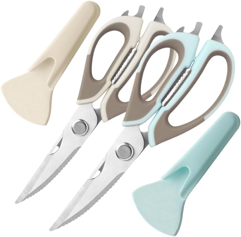 2 Pcs Heavy Duty Kitchen Shears for Food, Come Apart Design, Kitchen