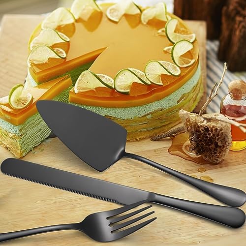 AARAINBOW Exquisite 8 Pieces Serving Utensils Set, Stainless Steel
