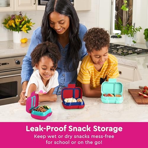 Bentgo Kids Snack Leak-Proof 2 Compartment Bento-Style Container