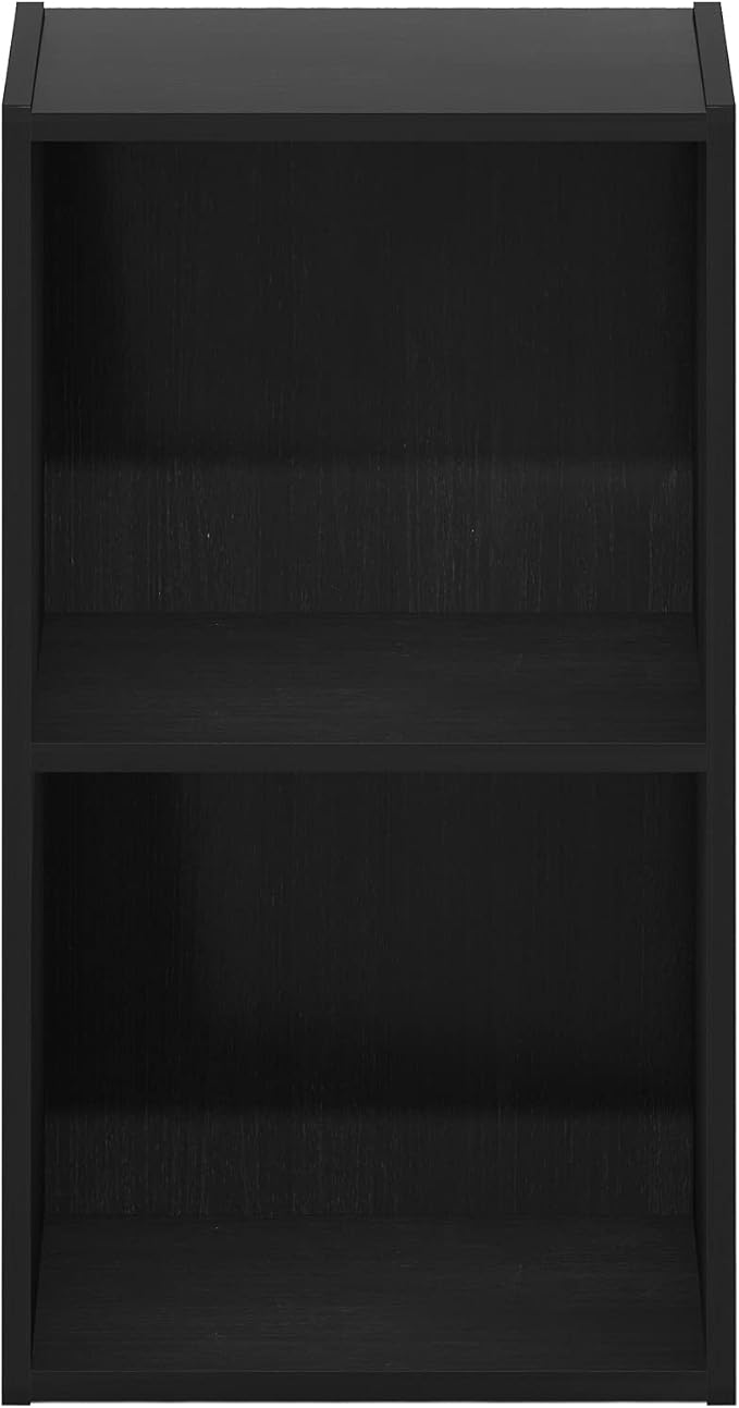Furinno PASIR Book Shelf, 2-Tier Modern Bookshelf, Open Shelves Bookcase 9 x 12 - Image 7
