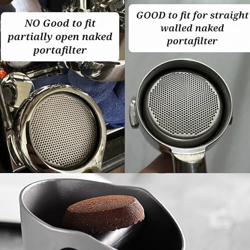 54mm Coffee Grounds Remover Tool,Silent Puck Ejector Tool,Barista