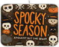OTVEE Halloween Skeleton Joy Dish Drying Mat for Kitchen Counter