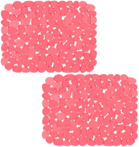 Bligli Pebble Sink Mat, PVC, 15.7 x 11.8 inch