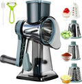 KalraMay Rotary Cheese Grater with Handle