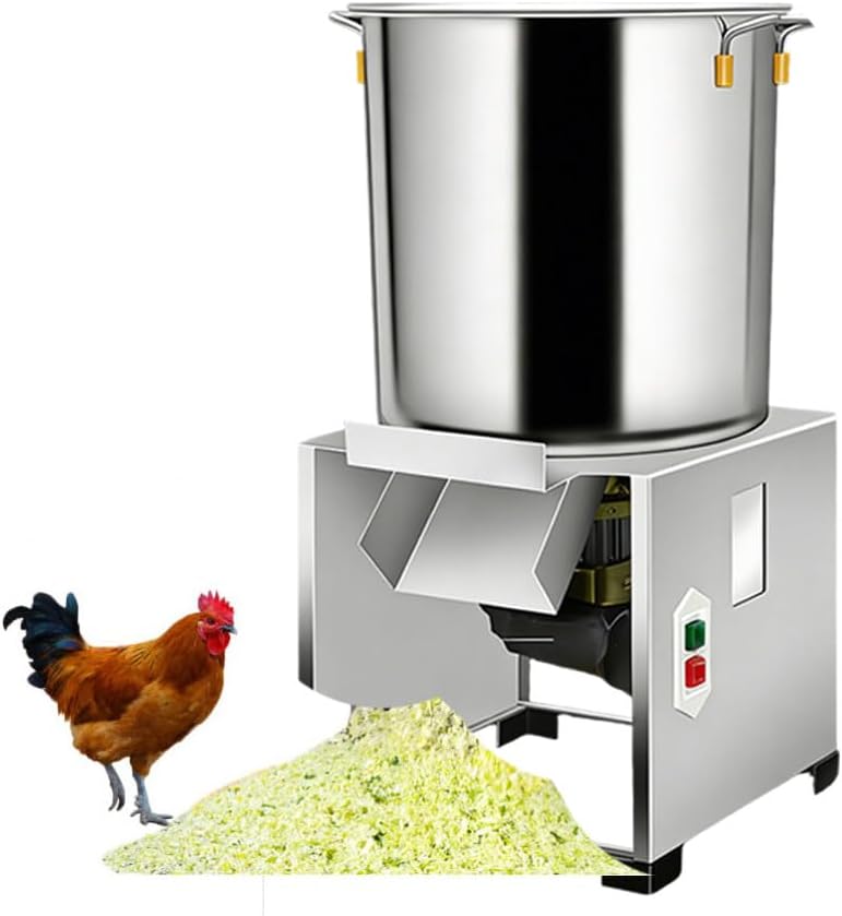 1800W Commercial Vegetable Chopper Stainless Steel 3500RPM High