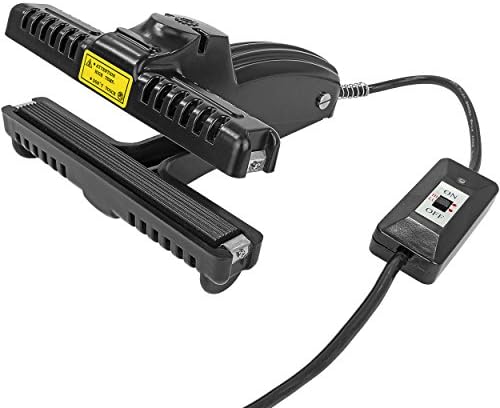 Mylar Bag Sealer, 2 Heat Settings, Black