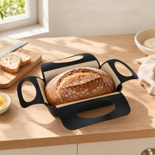 2‐Pack Bread Loaf Pan Set, 8.5" x 4.5" Inner Baking Size Nonstick