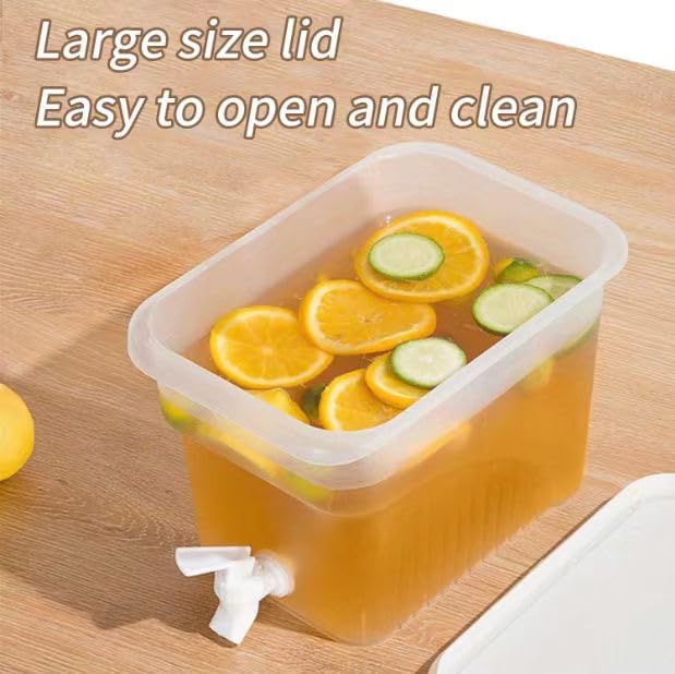 BEWBBAT 2 Pack 1.3 Gallon Fridge Drink Dispenser - Image 2