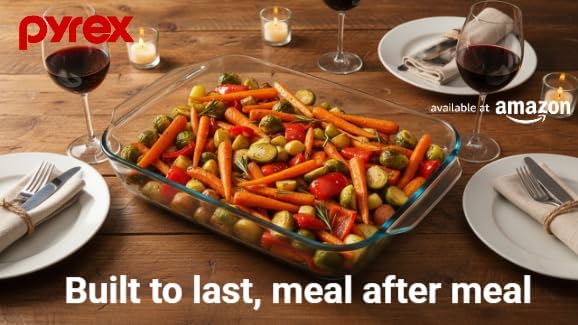 Pyrex 233-D 5 Qt Deep Hold-Everything Glass Baking Dish - Image 6