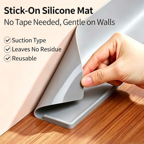 Kitchen Splash Guard Silicone Sink Wall Counter Gap Organizer Mat Gray