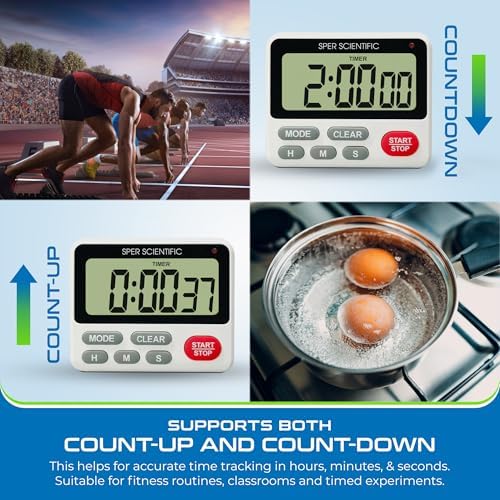 Sper Scientific 24-Hour Digital Lab and Kitchen Timer