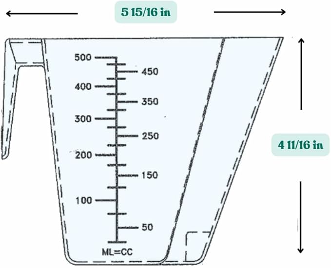 2 Cup Scoop for Coffee, Protein Powder, Pet Food, Grains and Dry Goods – - Image 2