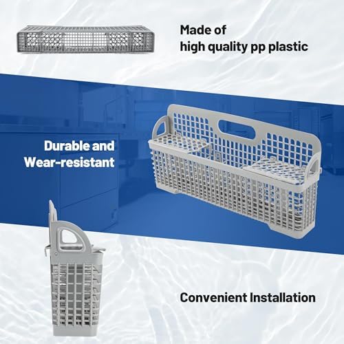HECASA WP8562043 Dishwasher Silverware Basket Whirlpool Kenmore