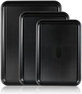 SS&CC Nonstick Baking Sheet Pan Set of 3, 0.8mm Carbon Steel Cookie