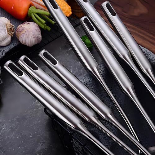 GREATLINK 304 Stainless Steel Fish Spatula,Wide Slotted Turner Steak