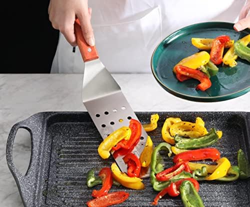New Star Foodservice 14.5 Inch Perforated Flexible Grill Turner