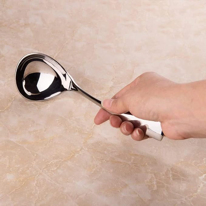 IMEEA 7.6-Inch Small Serving Ladle, 18/10 Stainless Steel Gravy Spoon - Image 7