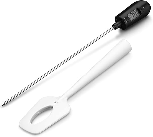 Lightbeam Digital Candy Thermometer, Instant Read Kitchen Cooking & Spatula - Image 2