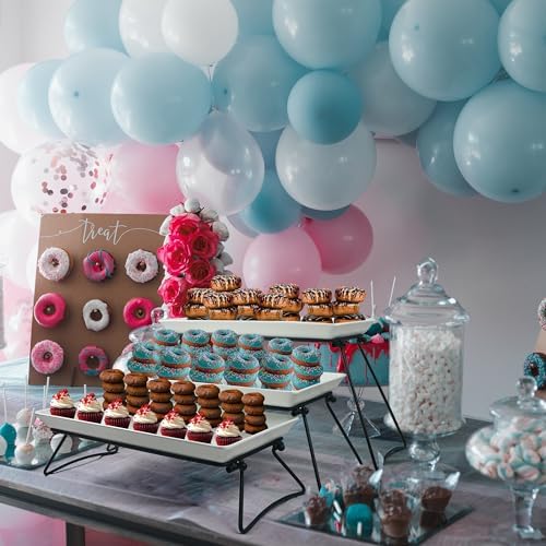 Czlizdyt Extra Large 3 Tier Serving Tray Set, 24x22x9.7 inch Cupcake