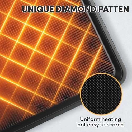 Quarter Sheet Pan Set of 2, 12.8 ” x 9 ”, Cookie Sheets for Baking