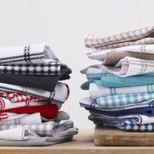 T-Fal Premium Waffle Dish Cloths: Highly Absorbent, Super Soft Long