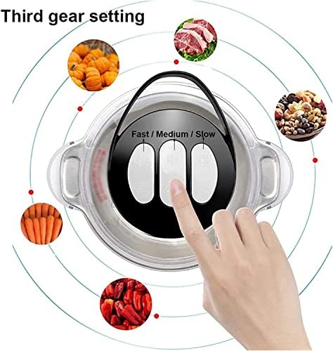 Electric Food Processor, Mini Food Chopper, 3L Capacity