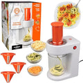 MasterChef Electric Spiralizer- 3in1 Vegetable Noodle, Homemade Pasta