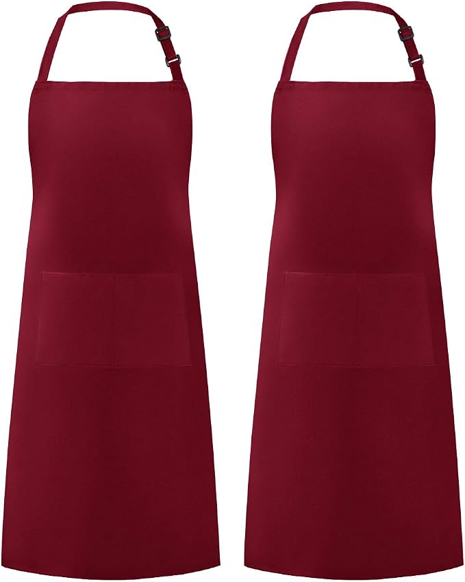 Syntus Apron for Men Women, Adjustable Cooking Kitchen Chef Aprons by Syntus