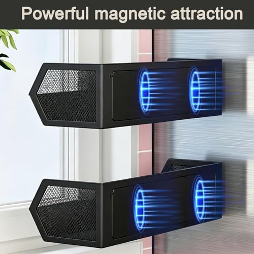 Magnetic Paper Towel Holder with Shelf for Refrigerator