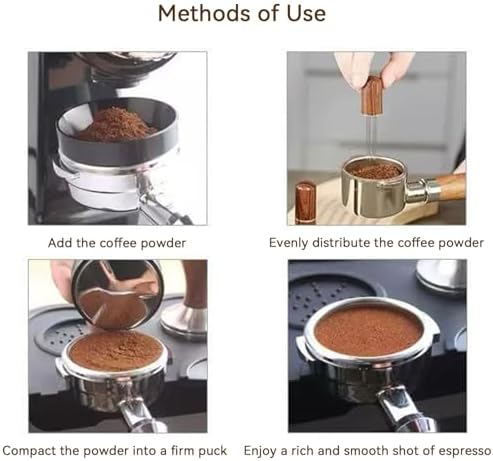 54mm Espresso Accessories Kit 2-in-1 Coffee Distributor and Tamper