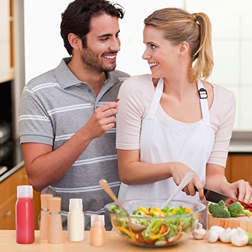 Condiment Porous Squeeze Bottles, Small Salad Dressing & Sauce