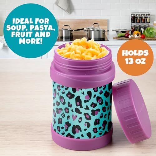 Bentology Insulated 13Oz Food Jar for Kids- Hot or Cold Food, Soups