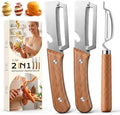 3-Pack Multi-Functional Vegetable Peeler for Kitchen Fruit Potato