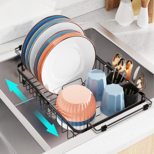 iSPECLE Over-the-Sink Dish Drying Rack, Expandable