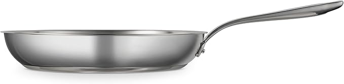 Tramontina Tempo Tri-Ply Base Stainless Steel 12-Inch Large Frying Pan - Image 5