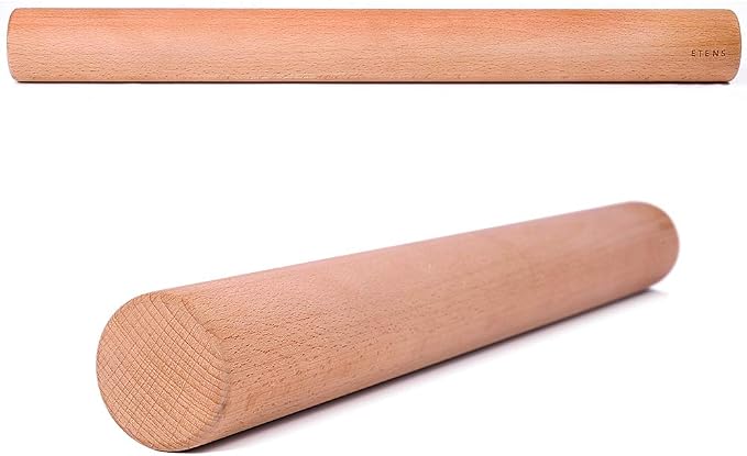Etens Rolling Pin 17.3Inch, Professional Dowel Wood Rolling Pins - Image 2