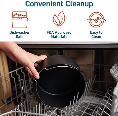 COSORI Air Fryer Accessories, Set of 6 Perfect for Most 5.0 Qt and