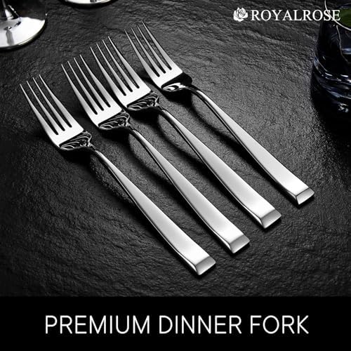 Royalrose Alexander Fine Forks, Set of 4 (8.1" Dinner Fork)
