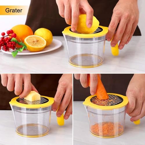 Drizom Manual Citrus Juicer Squeezer, 20OZ