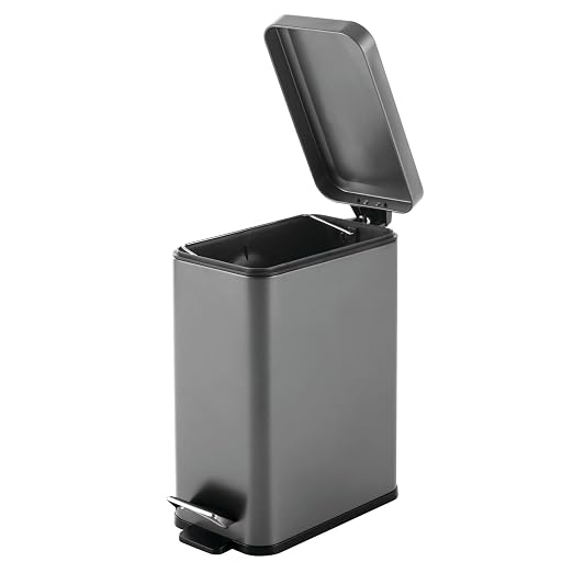 mDesign Pedal Bin — Waste Bin - Image 5