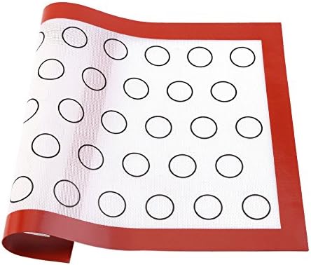 Non Stick Silicone Baking Mat, Reusable Pastry Liner, Heat Cooking