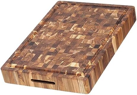 Teakhaus End Grain Butcher Block, Large