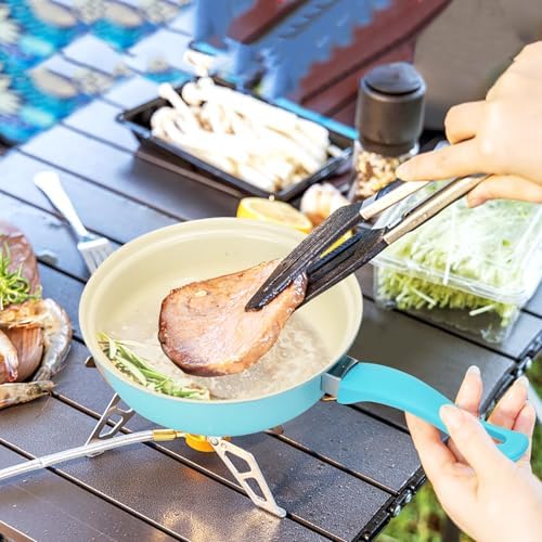 Non-Stick Cookware Set, 13 Piece Set Portable Lightweight Cast Iron