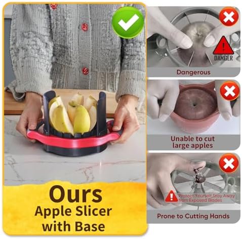 Newness Pineapple Corer & Apple Slicer 8 Slicers