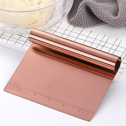 Pastry Cutter Bench Scraper & Chopper Stainless Steel Mirror Polished