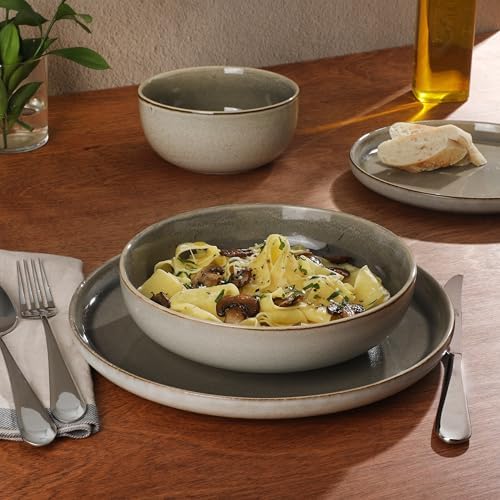 Gibson Elite Sunveil 16 Piece (Service for 4) Plates and Bowls